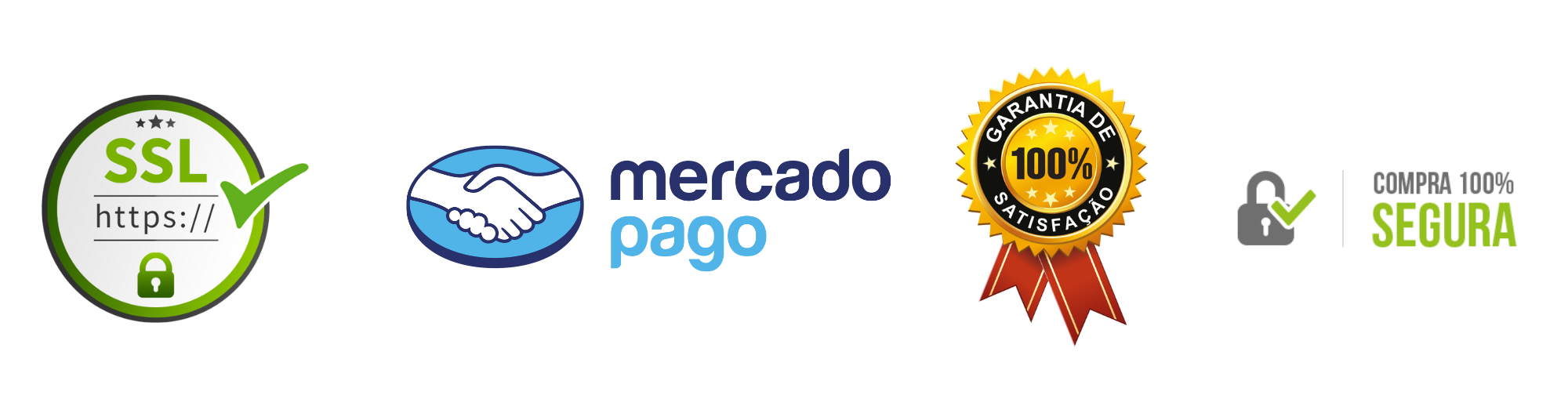 Compra segura via Mercado Pago